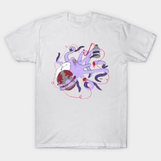 Ocean Awareness Octopus Purple Edition T-Shirt